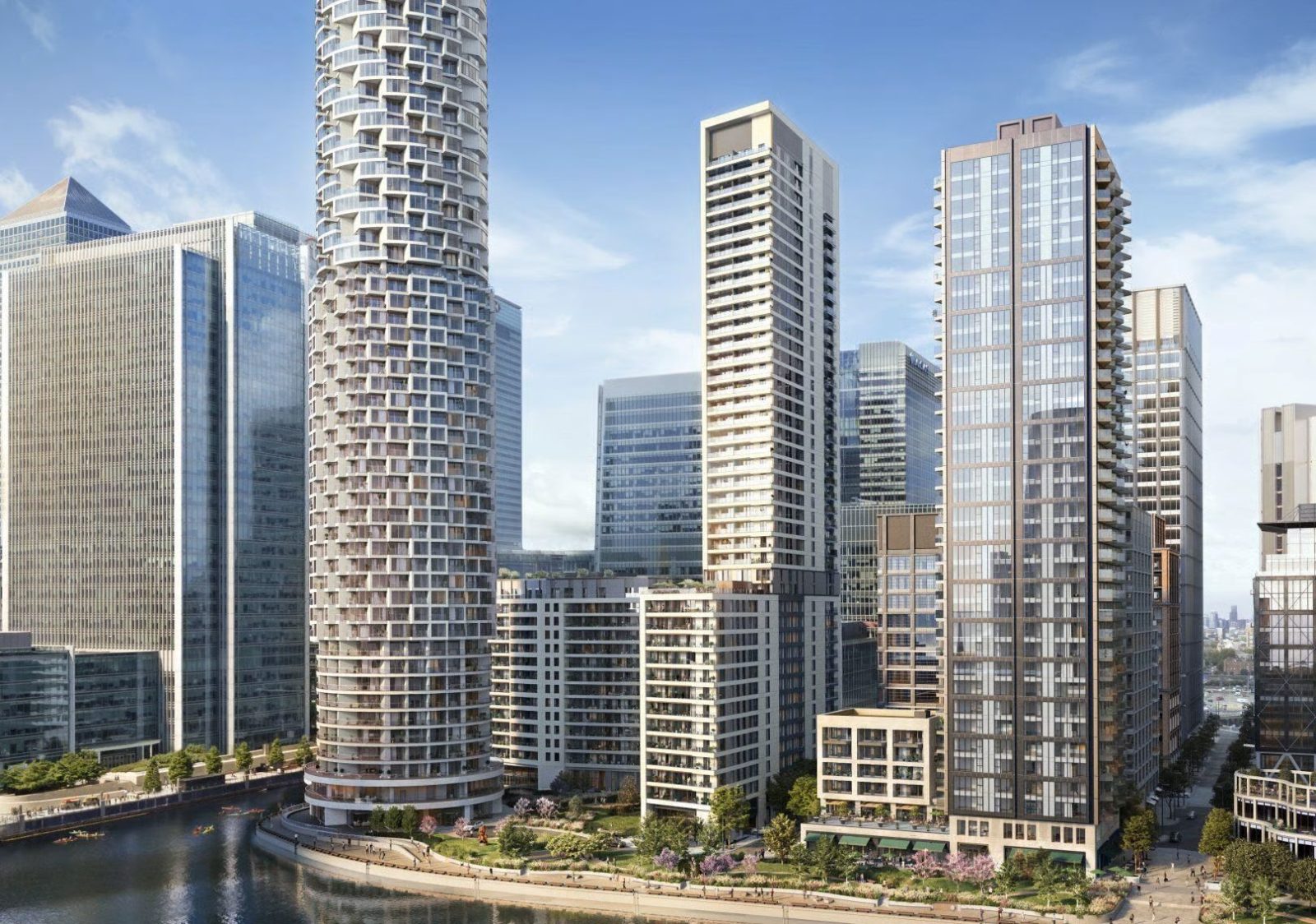 2 bed apartment in Canary Wharf