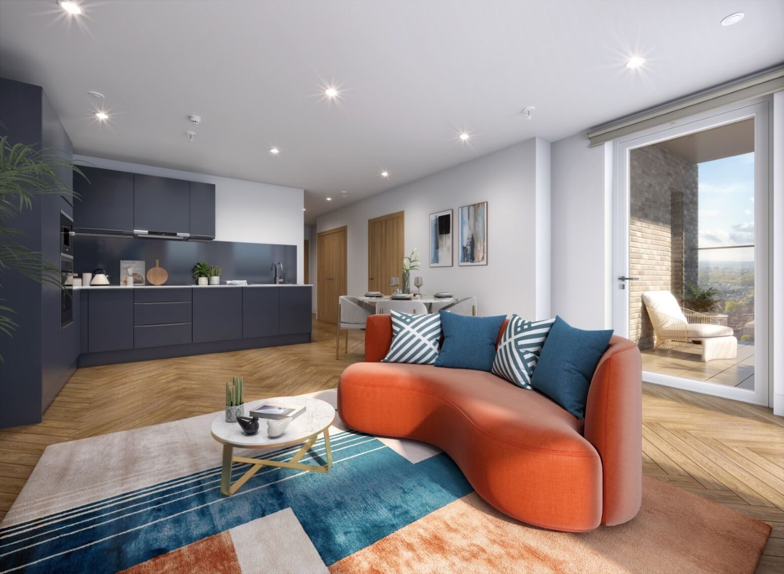 Studio apartment in Bow, photo 6