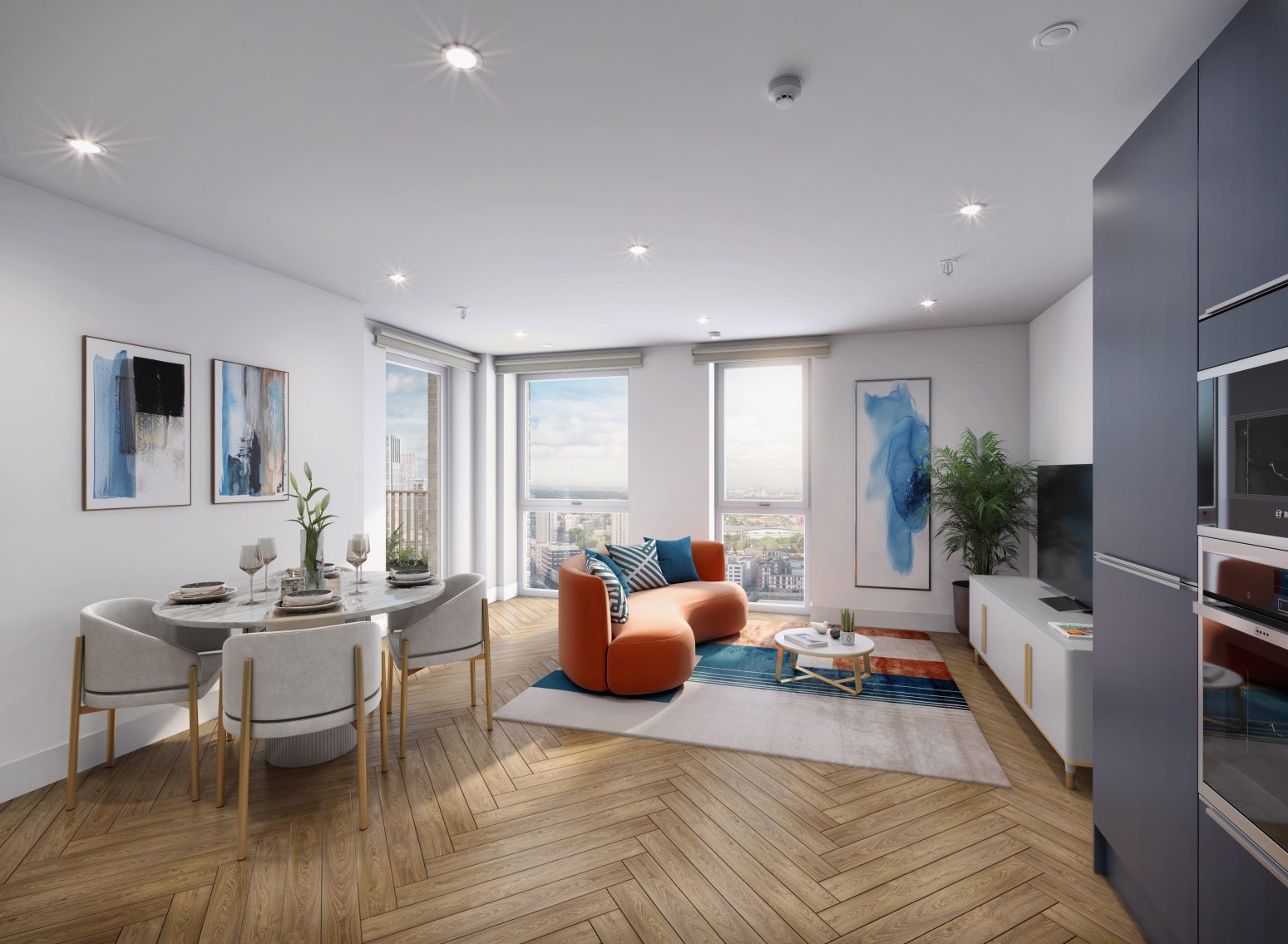 Studio apartment in Bow, photo 8