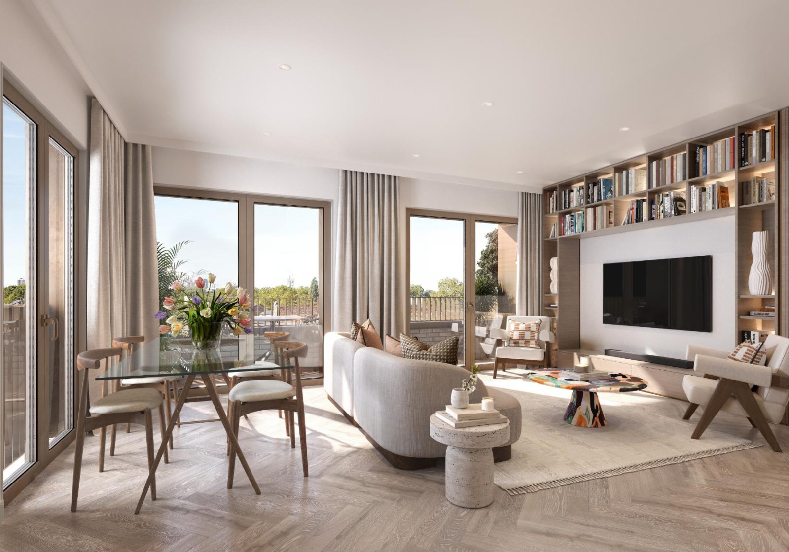 3 bed apartment in Wimbledon, photo 2